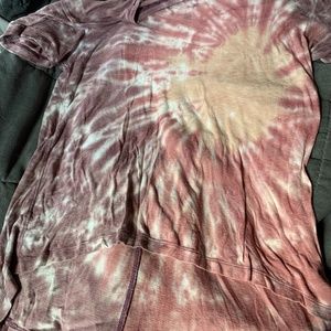 Xs tie dye oversized shirt